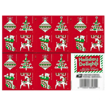 "Holiday Delights" First-Class Forever Postage Stamps