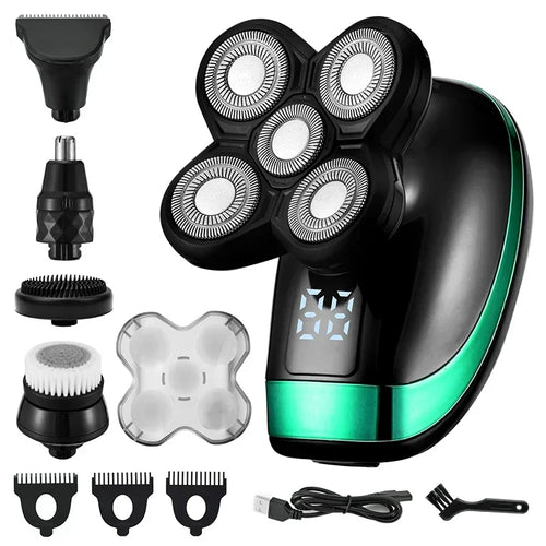 5-in-1 Electric Head Shavers
