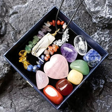 Spiritual Healing Crystals Stone Chakras Gift Box