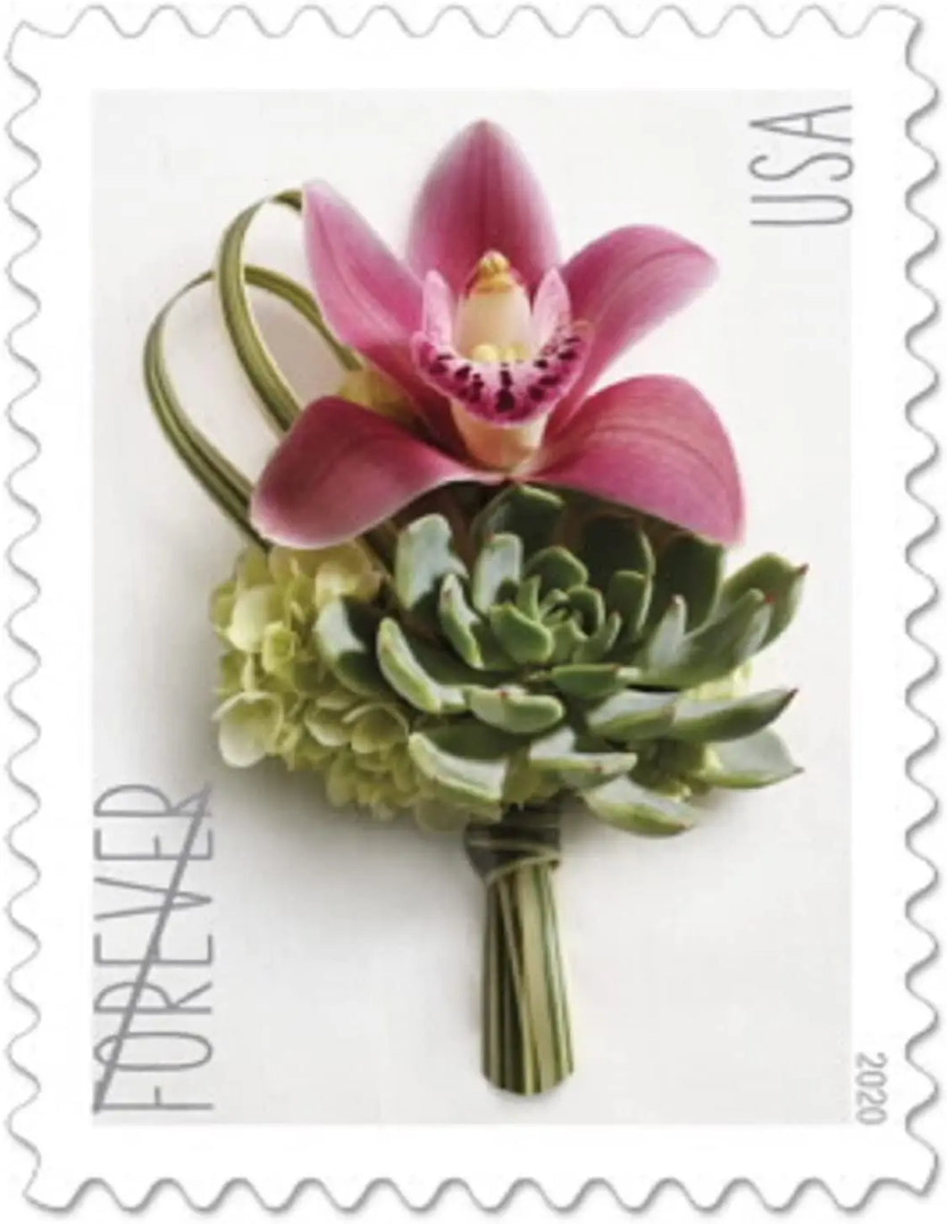 Contemporary Boutonniere Discounted USPS First Class Postage